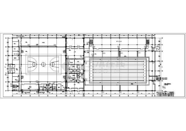 体育馆设计图解析  体育馆设计图