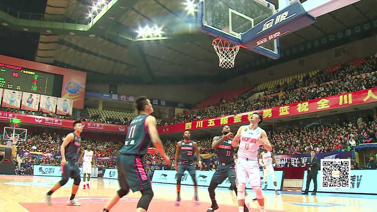 CBA四川与广东之战录像解析  cba四川vs广东录像